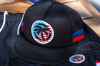 HWV Foam Trucker Hat Icon RWB