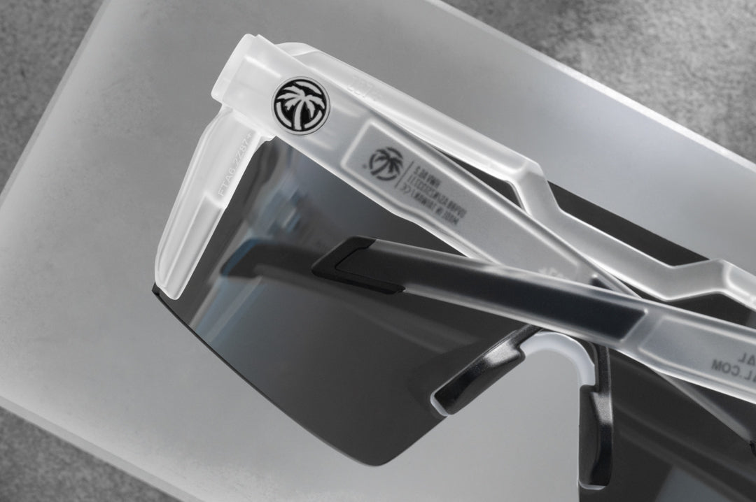 Future Tech Sunglasses: Vapor Frost Frame Coastal Lens Z87+