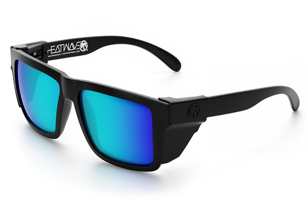 XL VISE Z87 Sunglasses Black Frame: Galaxy Lens