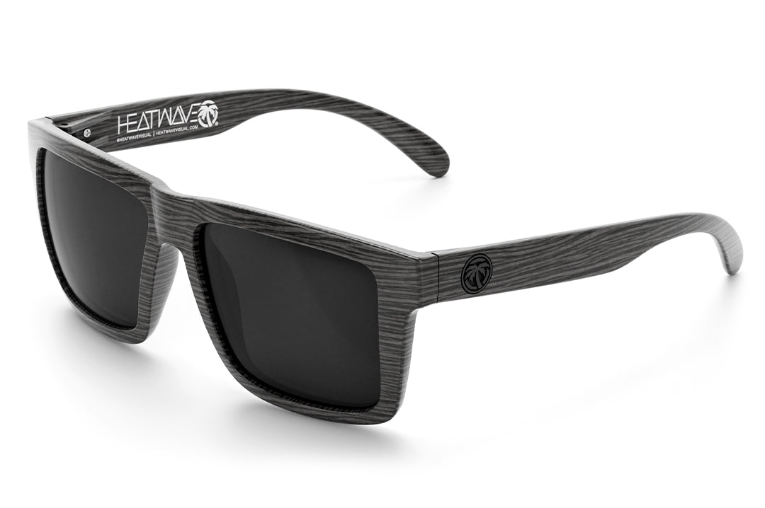 3/4 angle shot of the XL VISE Sunglasses: Deadwood Z87 on a white background