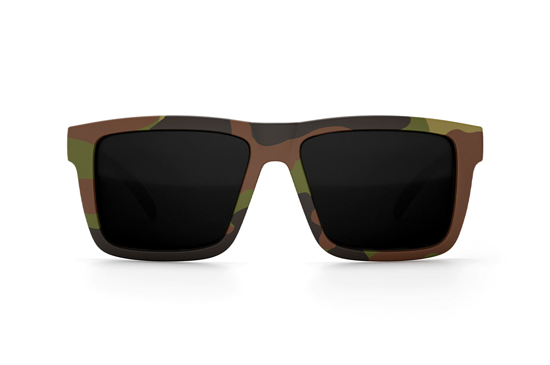 XL VISE Sunglasses: Fleck Camo | Heat Wave Visual