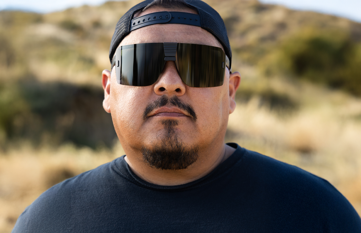 XL Vector Sunglasses: Gold Z87+
