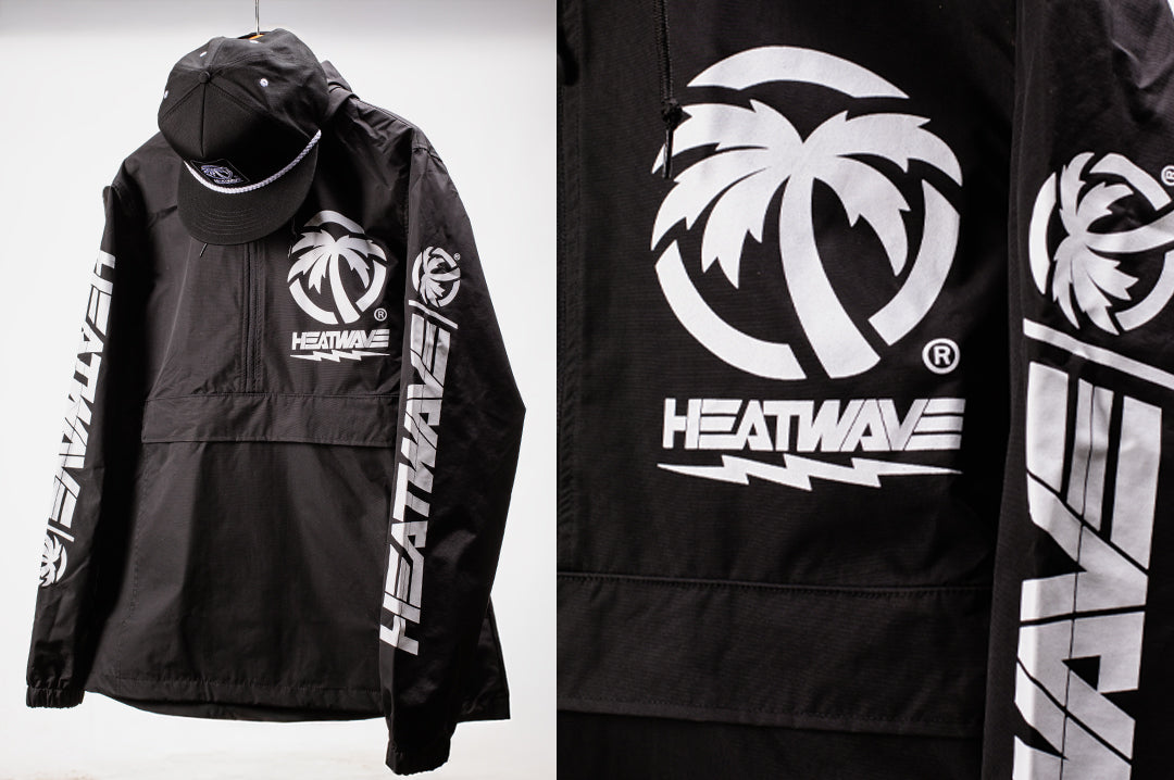 Heat Wave Bolt ANORAK Black