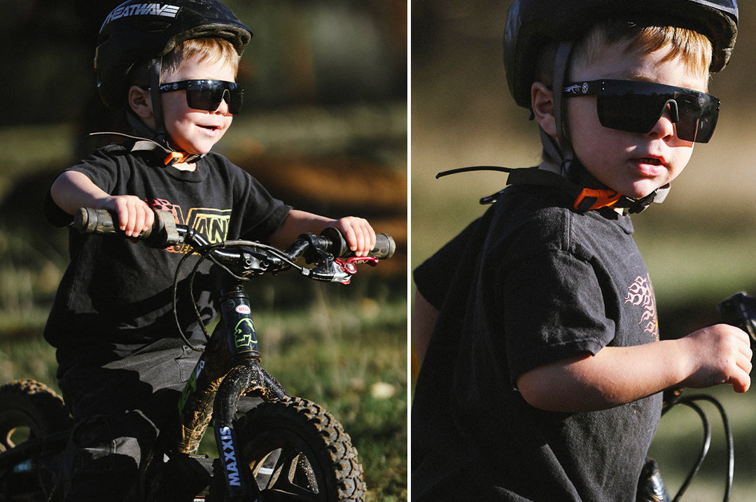 Kids Lazer Face Sunglasses: Bones