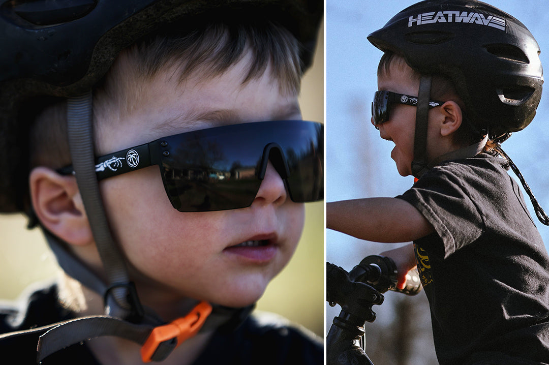 Kids Lazer Face Sunglasses: Bones