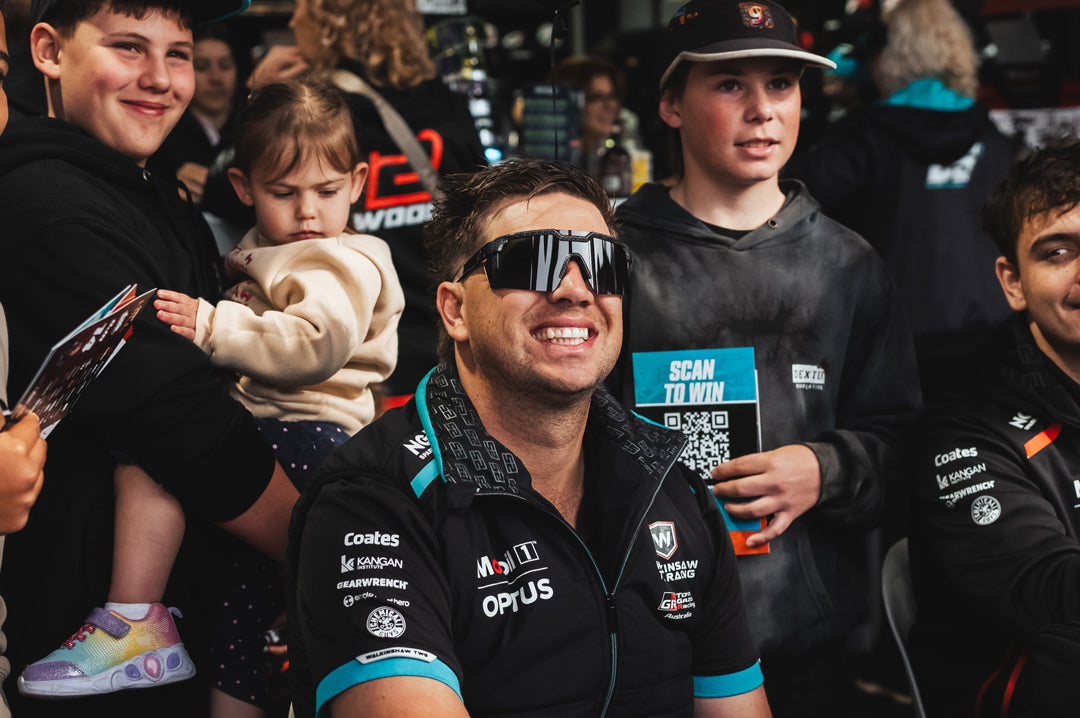 Man wearing Future Tech Sunglasses: Carbon Fiber Z87+