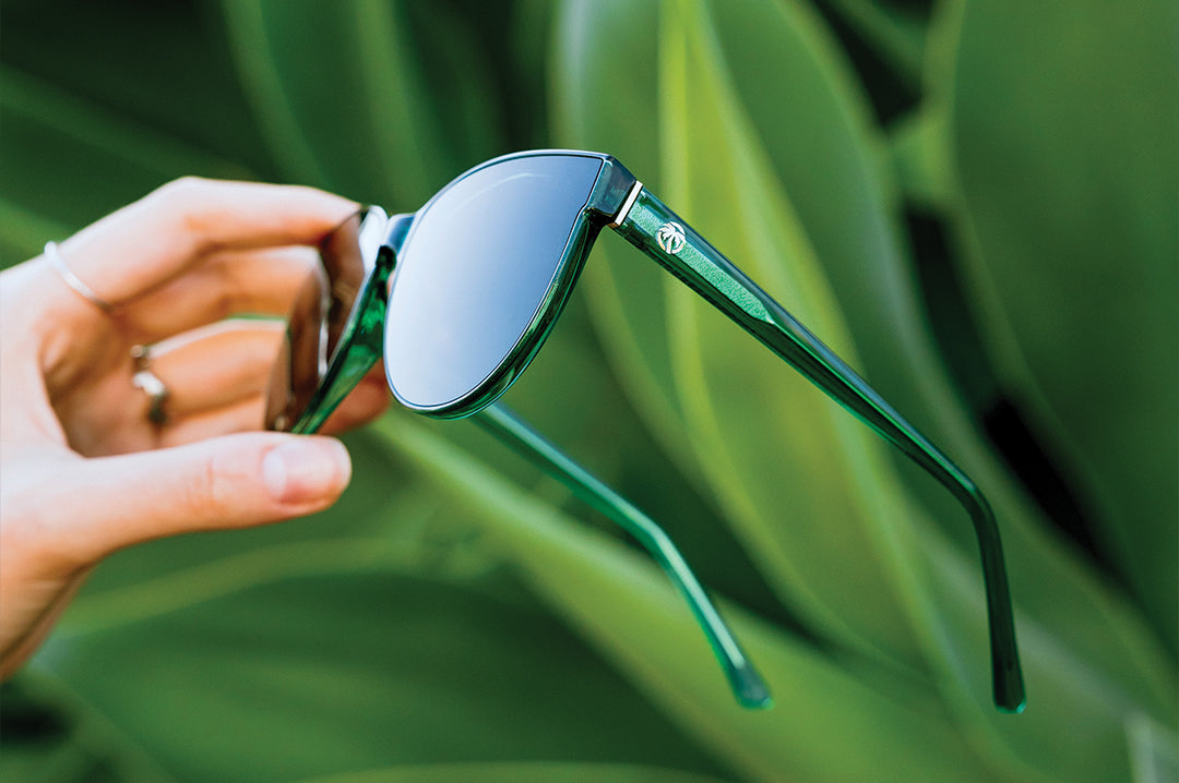 Carat Sunglasses: Cycad Green | Heat Wave Visual
