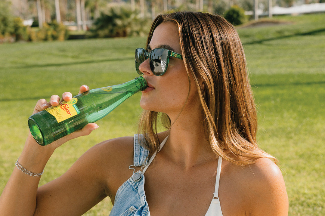 Carat Sunglasses: Cycad Green | Heat Wave Visual