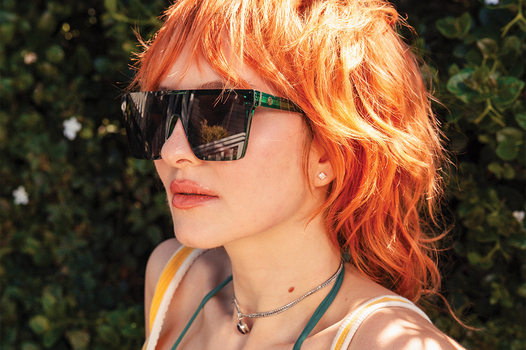 Clarity Sunglasses: Cycad Green | Heat Wave Visual