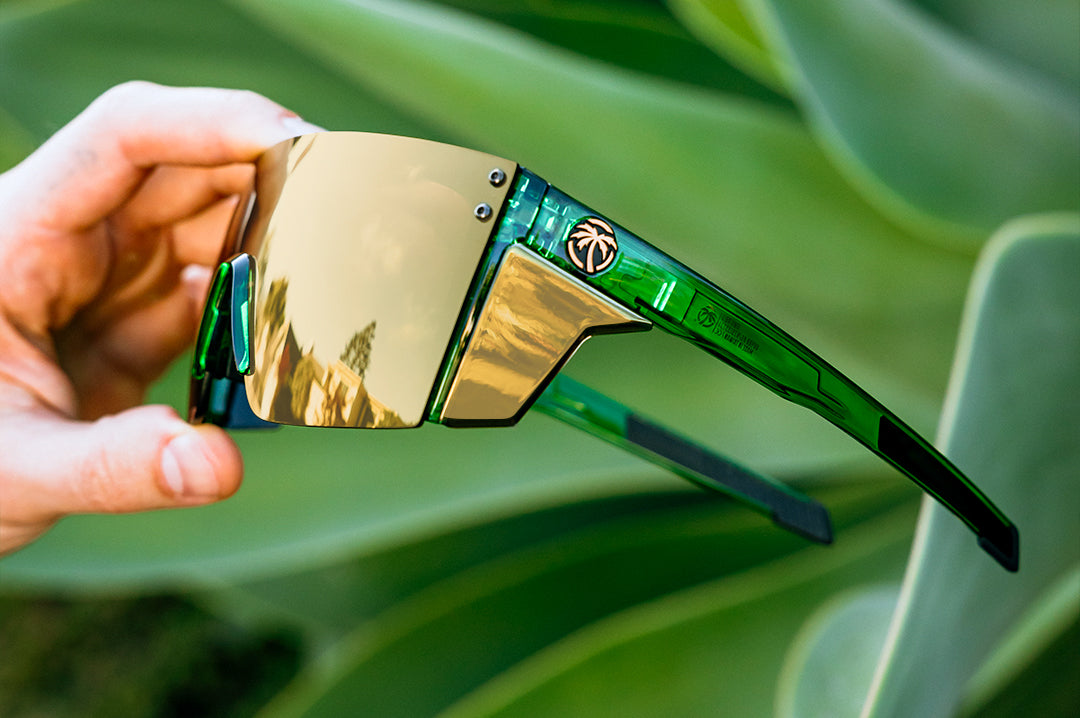 Performance Lazer Face Sunglasses Z87+ Cycad Green | Heat Wave Visual