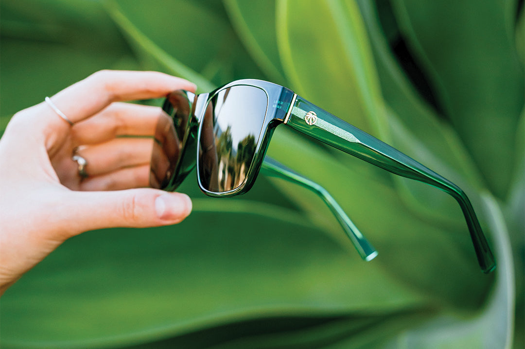 Marylin Sunglasses: Cycad Green | Heat Wave Visual