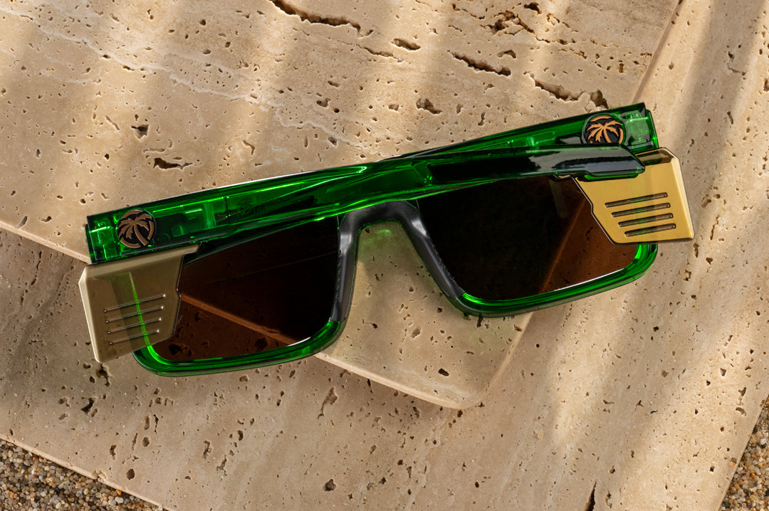 Opticalstar スカルキャップ グリーン Performance Rayth Z87+ Safety Glasses | Heat Wave Visual