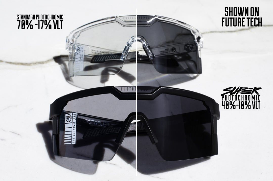 Future Tech Sunglasses: SUPER Photochromic Lens Z87+