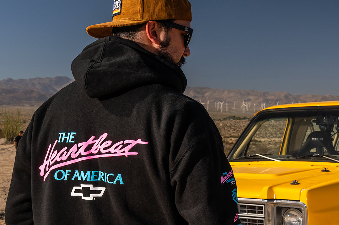Heart Beat of America Sweatshirt | Heat Wave Visual