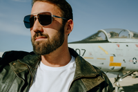 Nimitz Sunglasses: Gun Metal
