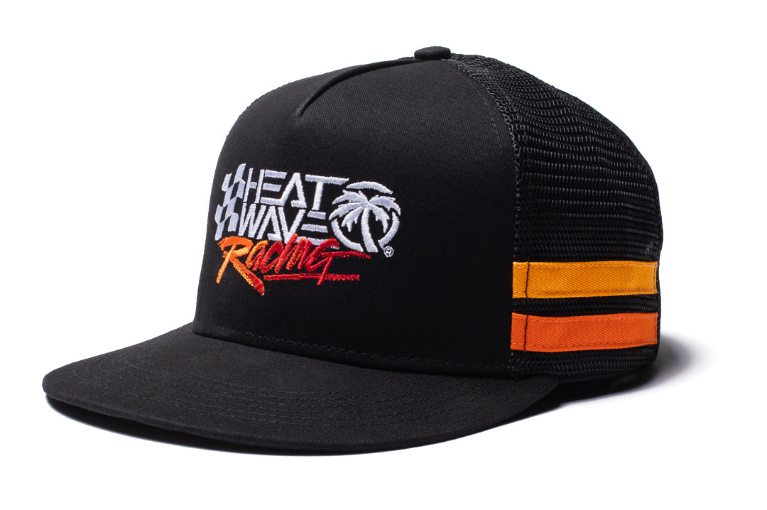 Heat Wave Visual Racing Trucker Hat.