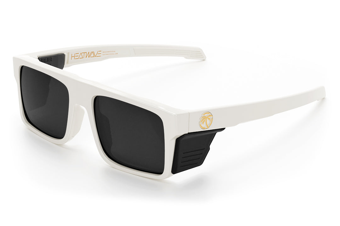 The Performance Rayth Sunglasses: Colby Raha 2.0 with black side shields on a white background.