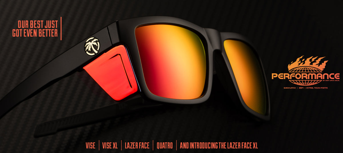 Heat Wave Visual: Highly Visual Custom Sunglasses