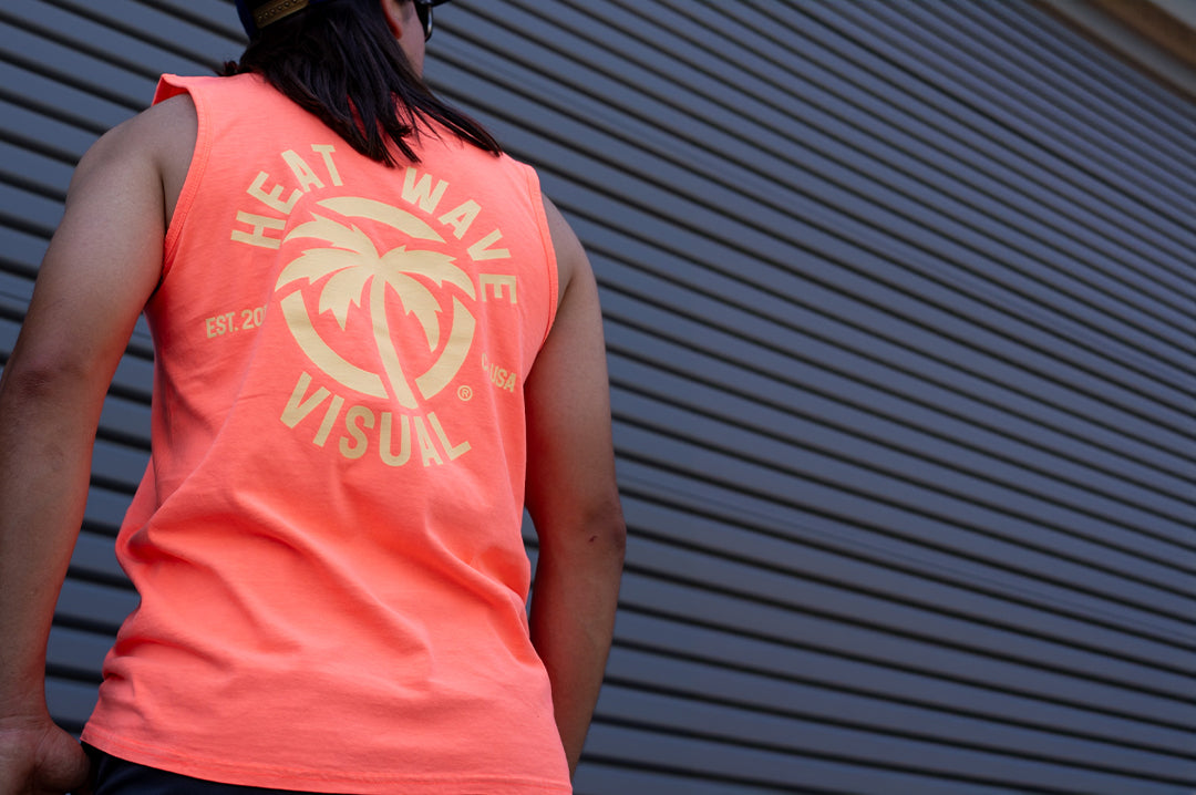 Heat Wave Standard Issue TANK TOP - CORAL