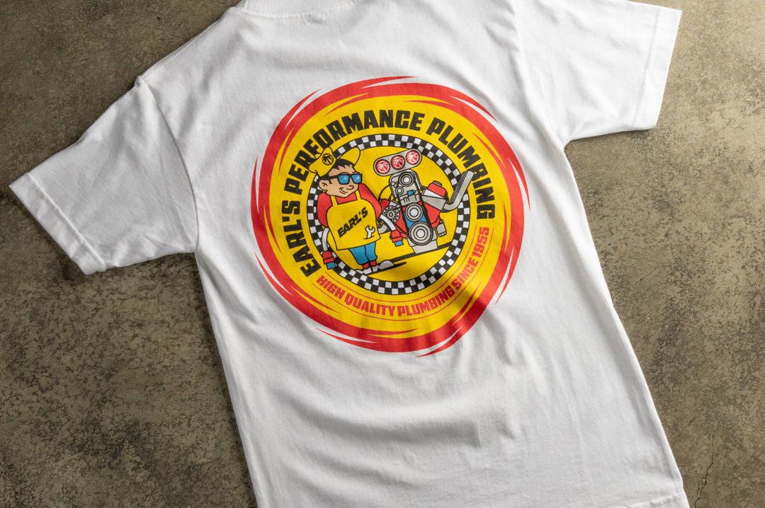 EARL'S x HEAT WAVE T-Shirt White