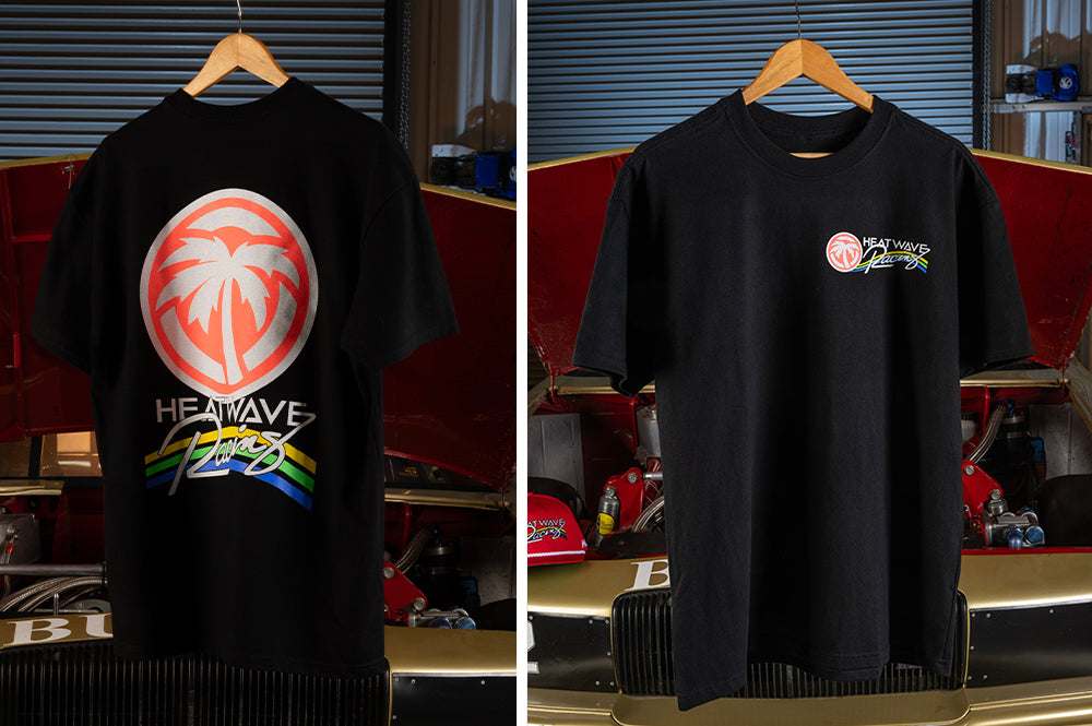 Heat Wave Trading Paint T-Shirt Black