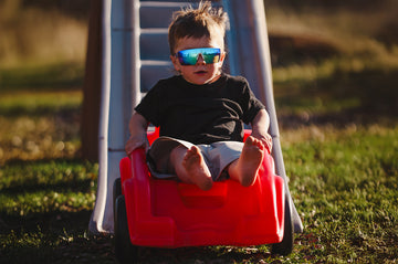 Kids Lazer Face Sunglasses: Stars and Stripes