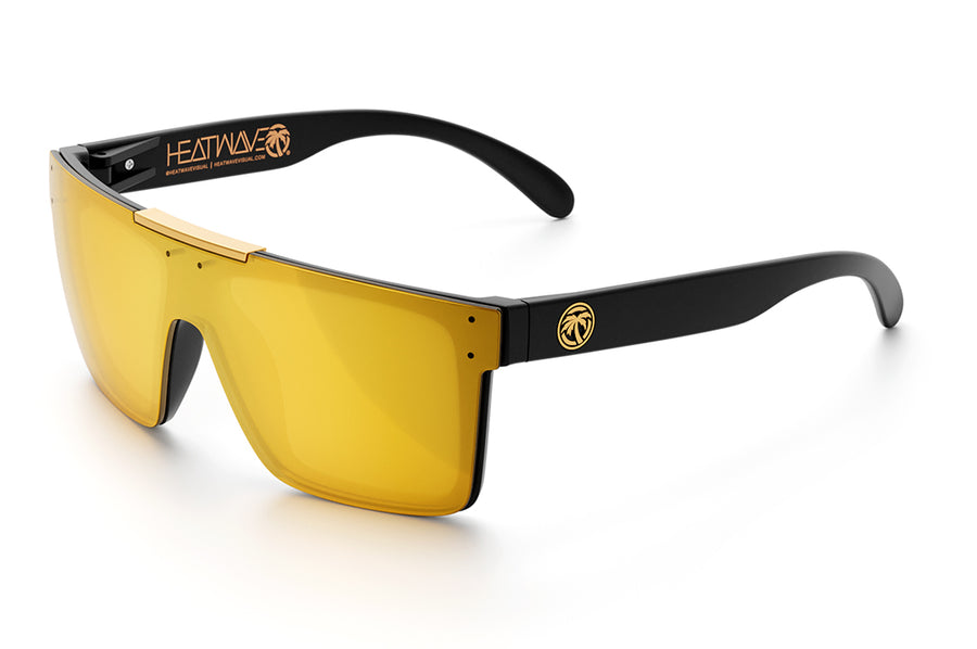 Quatro Sunglasses: Gold Rush | Heat Wave Visual