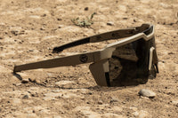 Future Tech Sunglasses: Desert Tan Frame Z87+