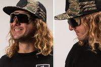 Future Tech Sunglasses: Desert Tan Frame Z87+
