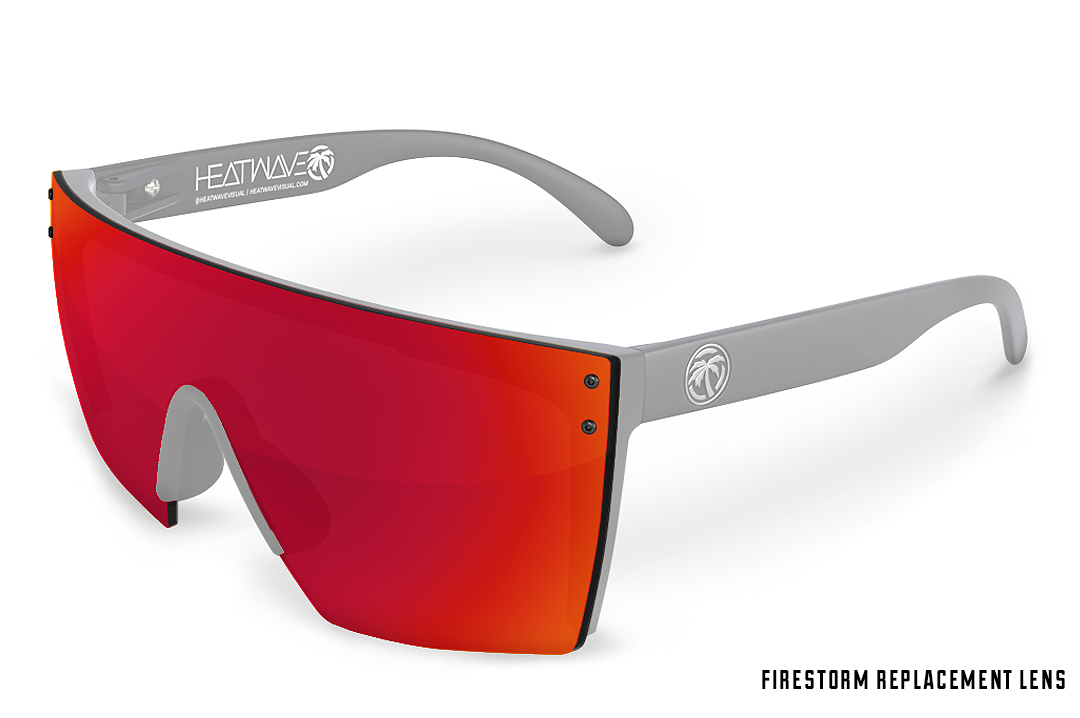 Heat Wave Visual Lazer Face firestorm red lens. 