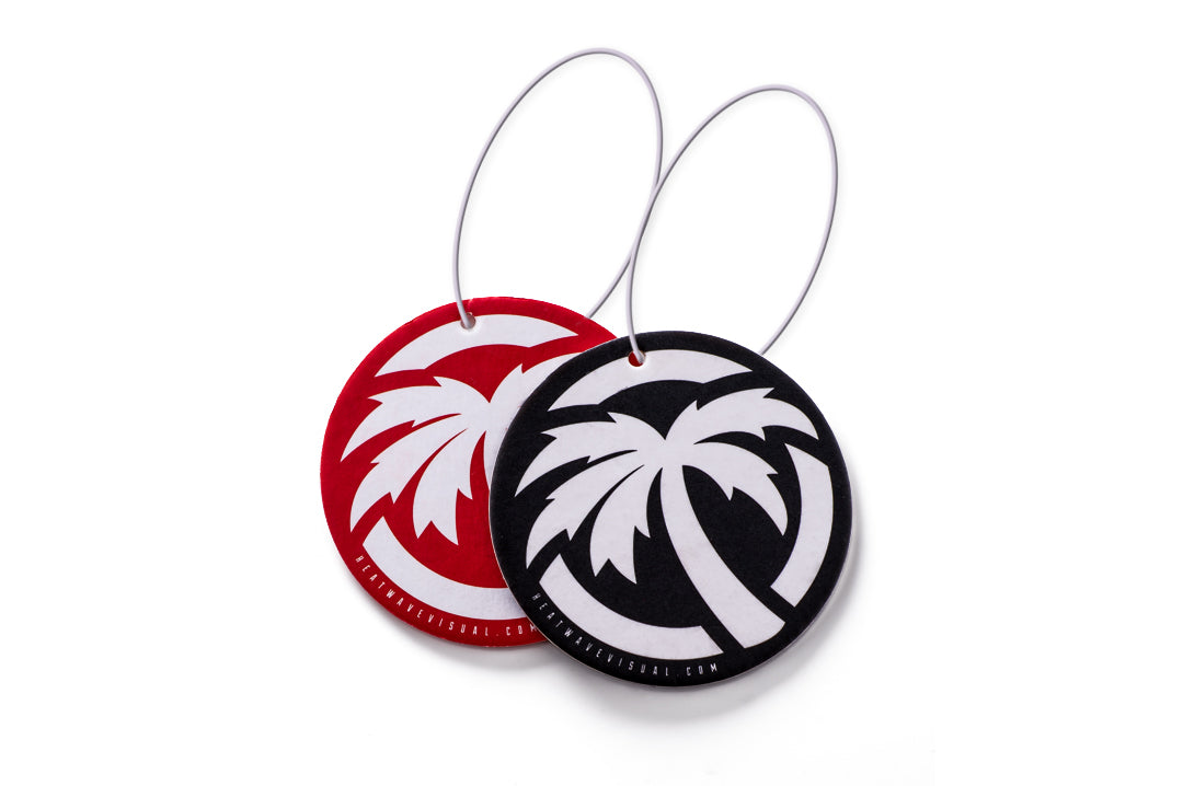 Heat Wave Visual Icon Air Freshener.