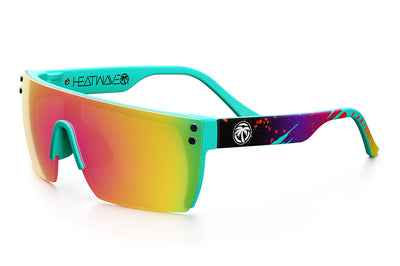 Kids Lazer Face Glasses: Aqua Splash | Heat Wave Visual