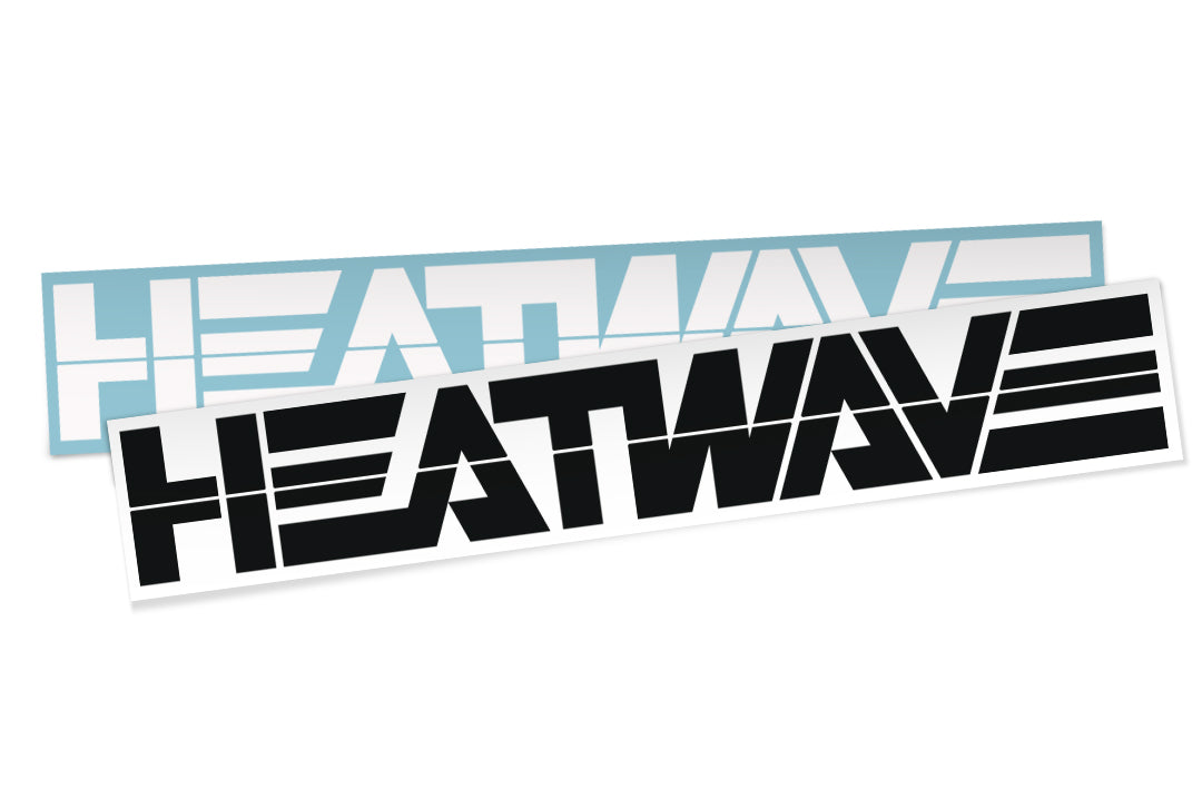 Heat Wave Visual Large Billboard Decal.