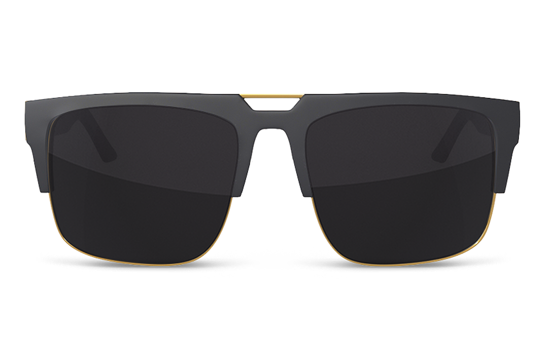 Heat Wave Visual Interceptor black lenses.