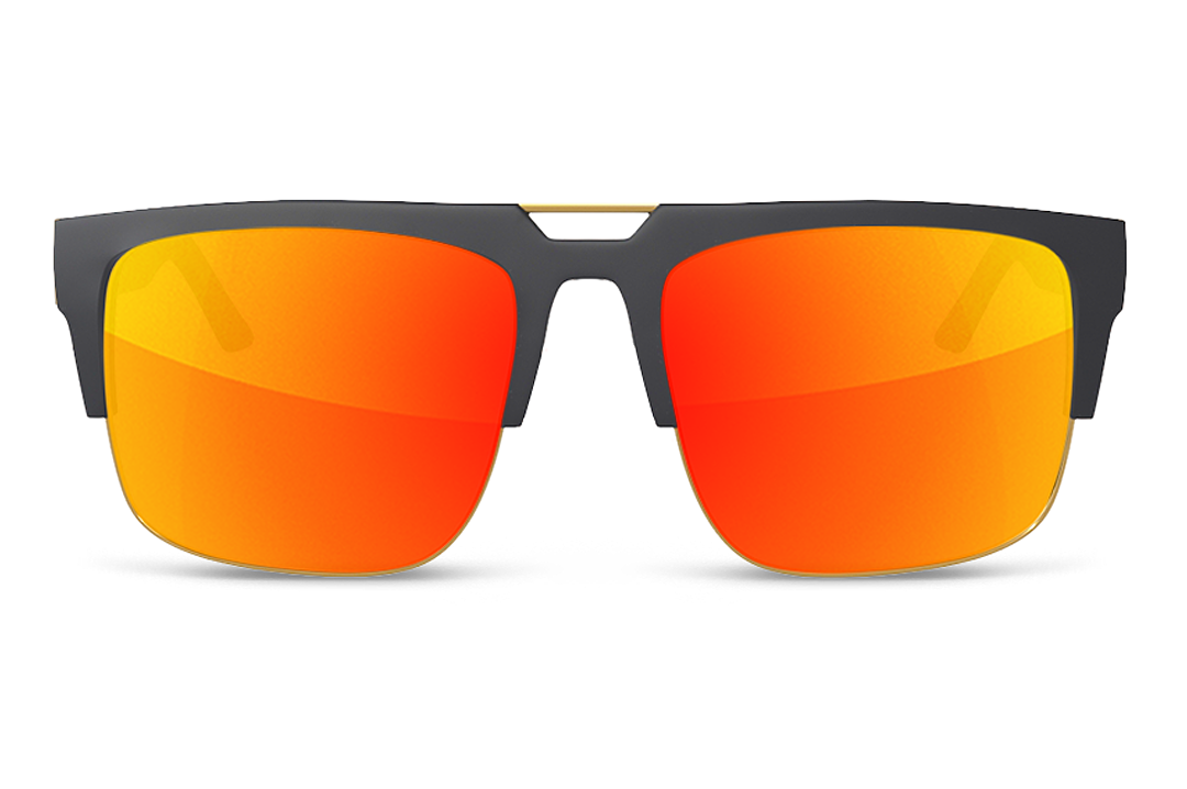 Heat Wave Visual Interceptor sunblast orange yellow lenses.