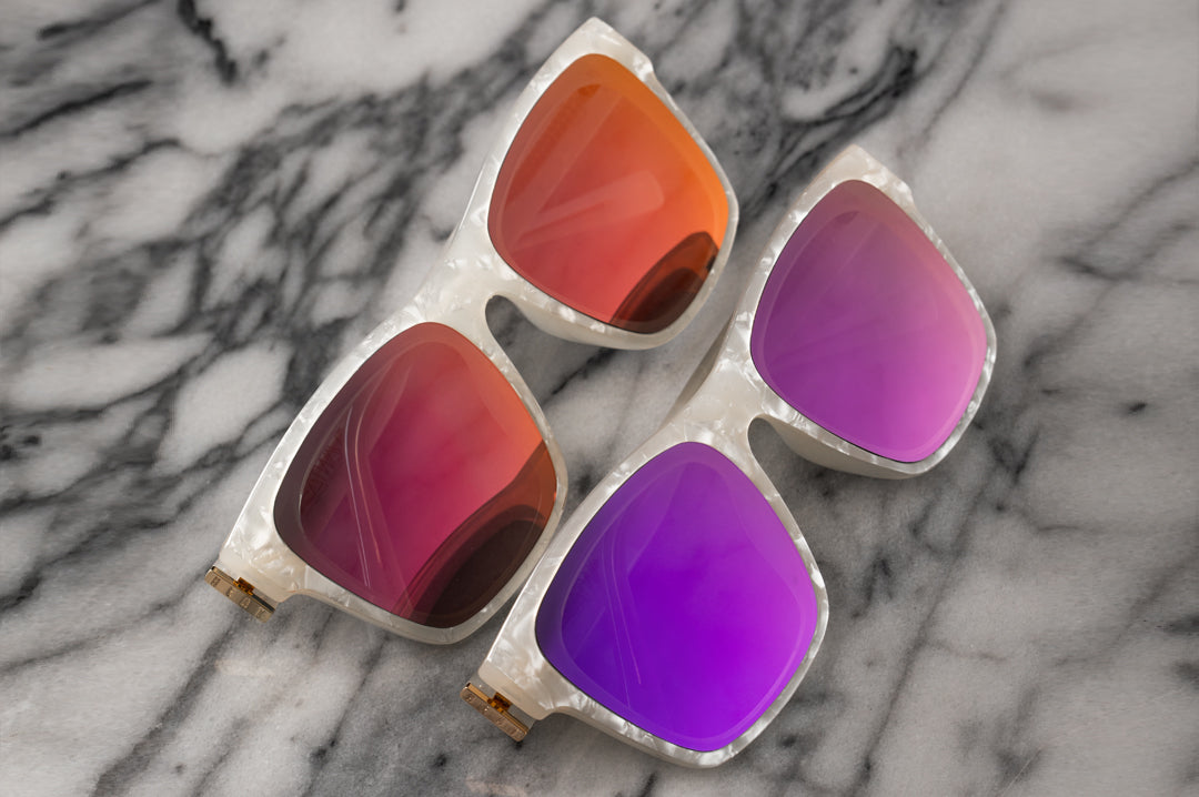 Venetian Round Gradient Pearl Sunglasses Women Brand Eyewear Fashion –  Jollynova