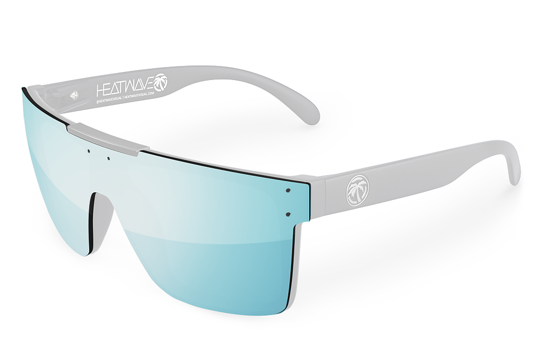 Heat Wave Visual Quatro arctic chrome lens.