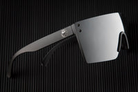 Lazer Face Sunglasses: Silver Z87