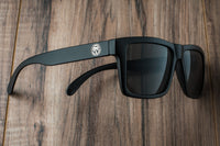 VISE Z87 Sunglasses Black Frame: Black Lens